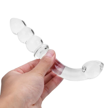 Double-Edge Glass Dildo