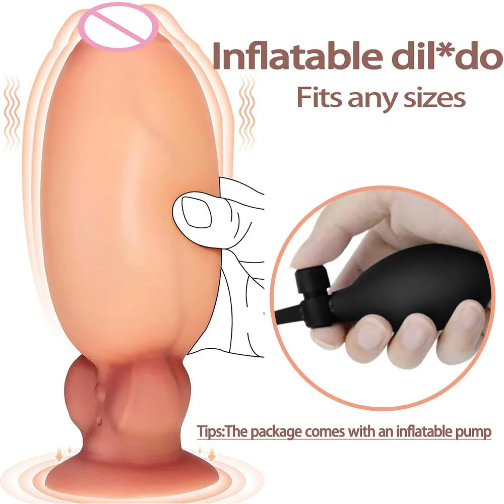 Inflatable Climax Dildo - Vibratoy Shop