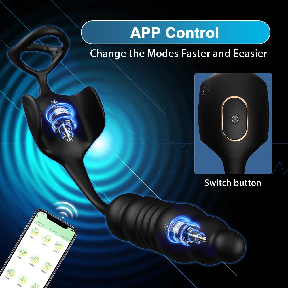 APP-Control Thrusting Prostate Vibrator