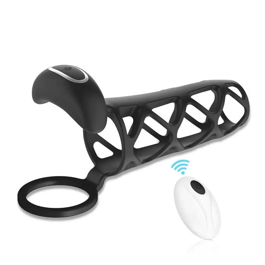 Cock Ring Vibrating Cage