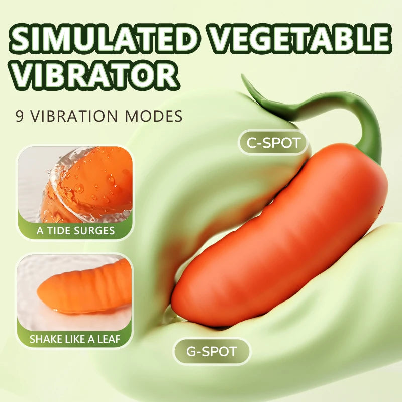App-Controlled Veggie Vibrator