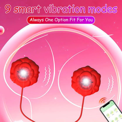 App Control Nipple Vibrator