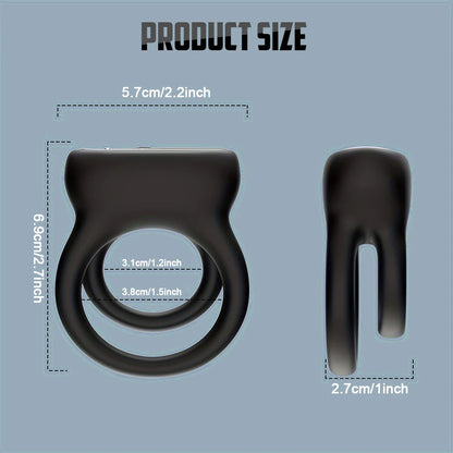 APP Control Dual Penis Ring