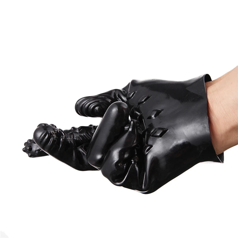 BDSM Friction Gloves