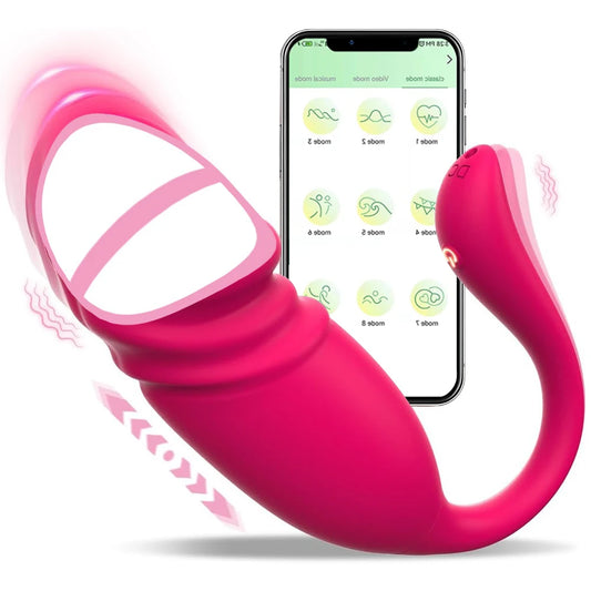 Penis-Tip App-Controlled Vibrator