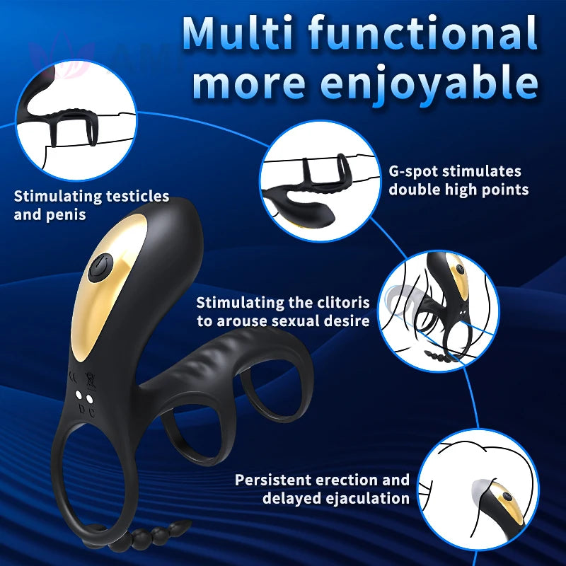 Wild Clit-Cock Stimulator