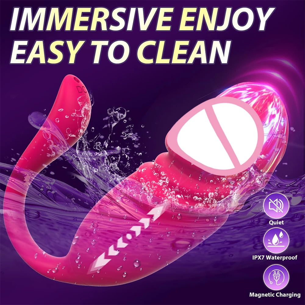 Penis-Tip App-Controlled Vibrator