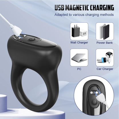 APP Control Dual Penis Ring