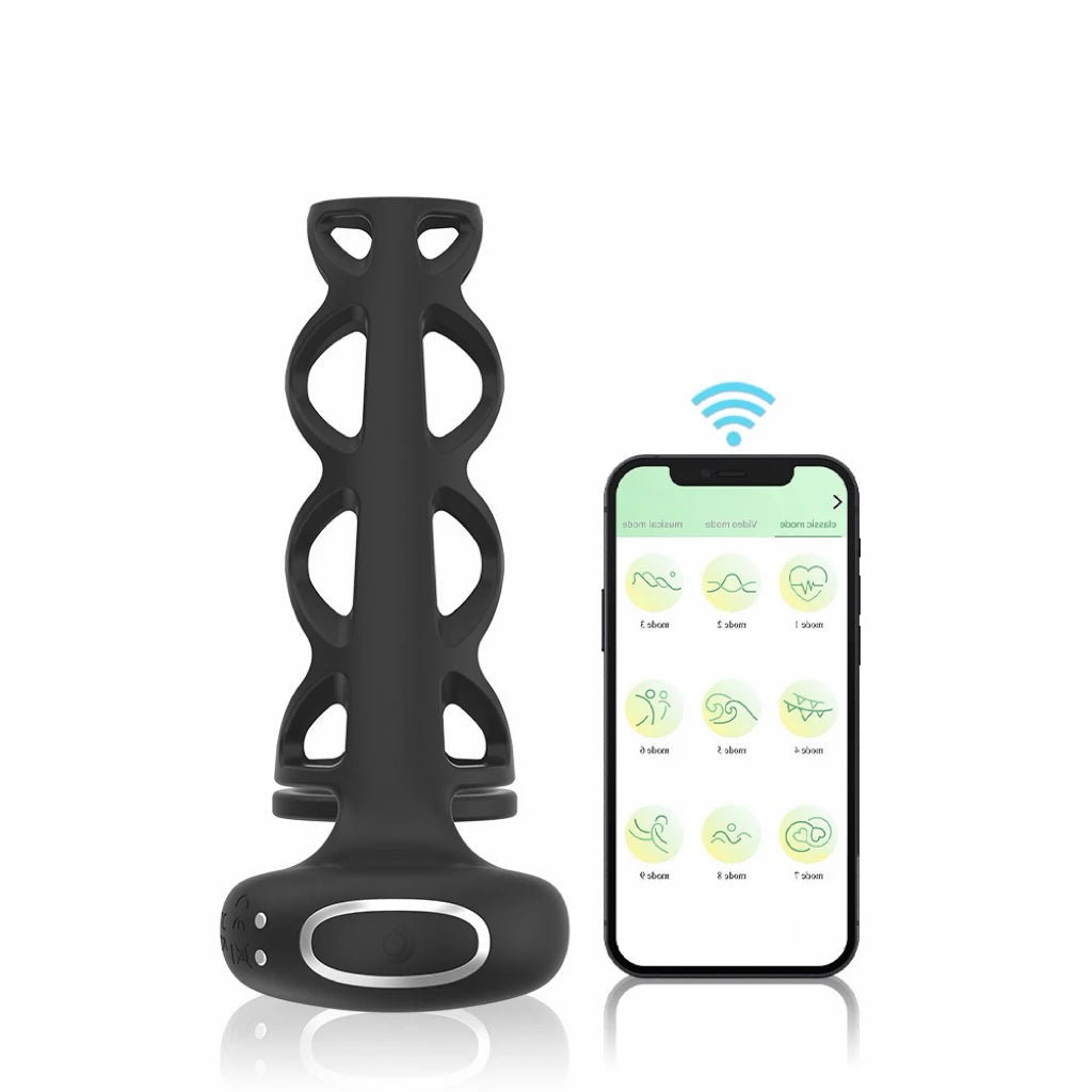 Cock Ring Vibrating Cage