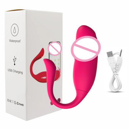 Penis-Tip App-Controlled Vibrator