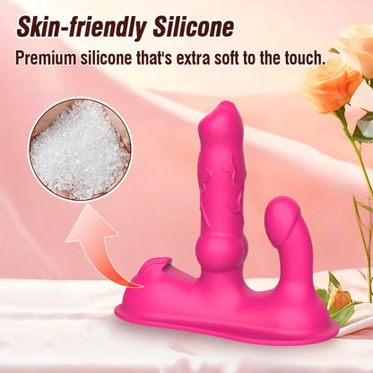 3 in 1 Orgasm Dildo (App Controlled)