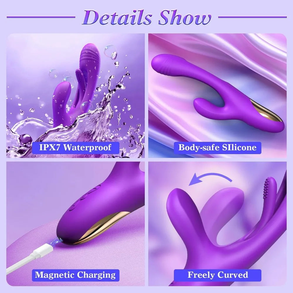 3-IN-1 Flapper Vibrator