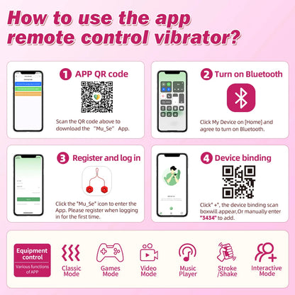 App Control Nipple Vibrator