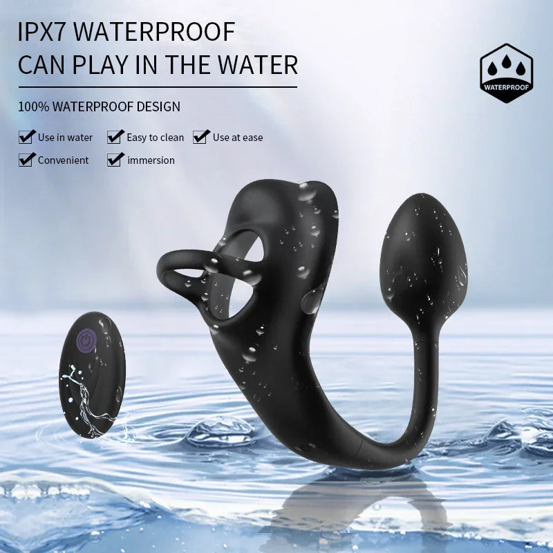 Anal Plug Penis Ring