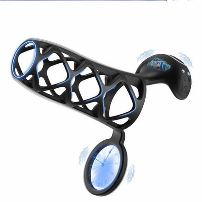 Cock Ring Vibrating Cage