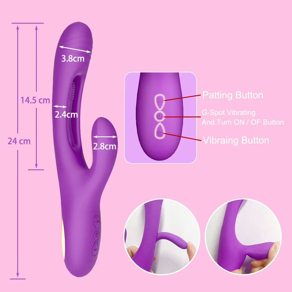 3-IN-1 Flapper Vibrator