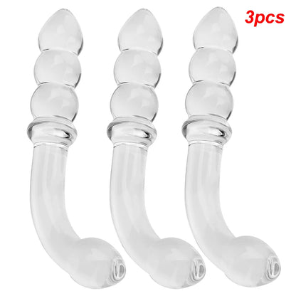 Double-Edge Glass Dildo