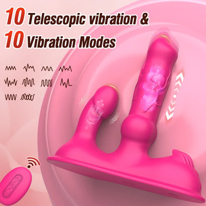 3 in 1 Orgasm Dildo (App Controlled)