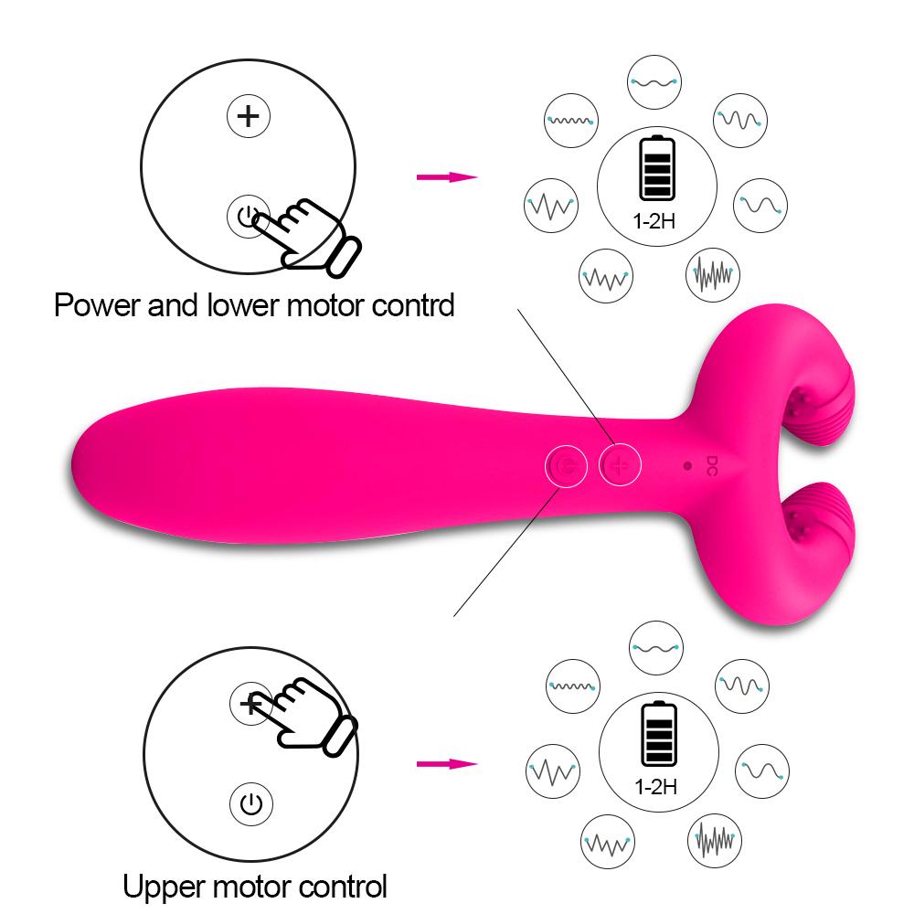 3 way Rabbit Vibrator - Vibratoy Shop