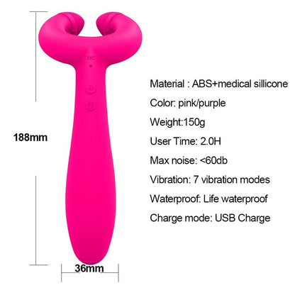 3 way Rabbit Vibrator - Vibratoy Shop