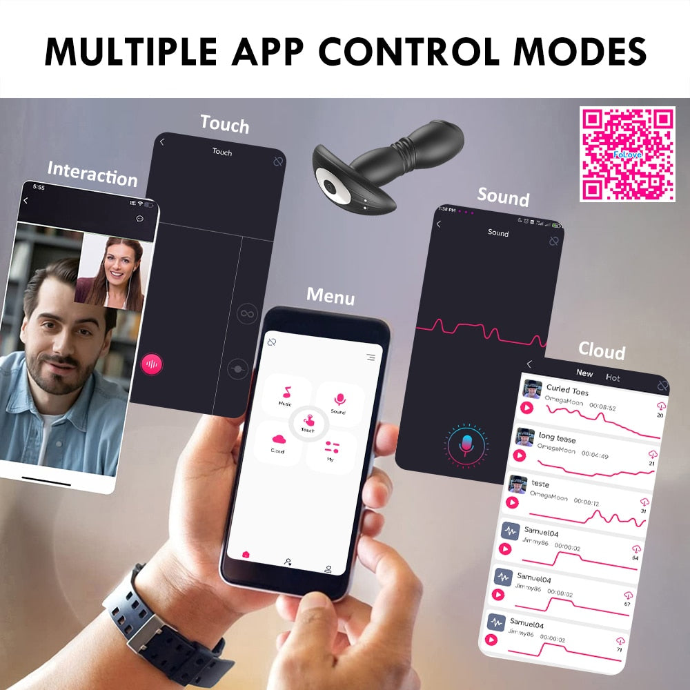 APP Control Anal Vibrator - Vibratoy Shop