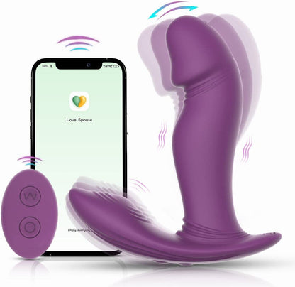 APP Control Duo action Dildo - Vibratoy Shop