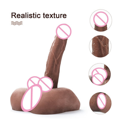 Balls On Ground Dildo - Vibratoy Shop