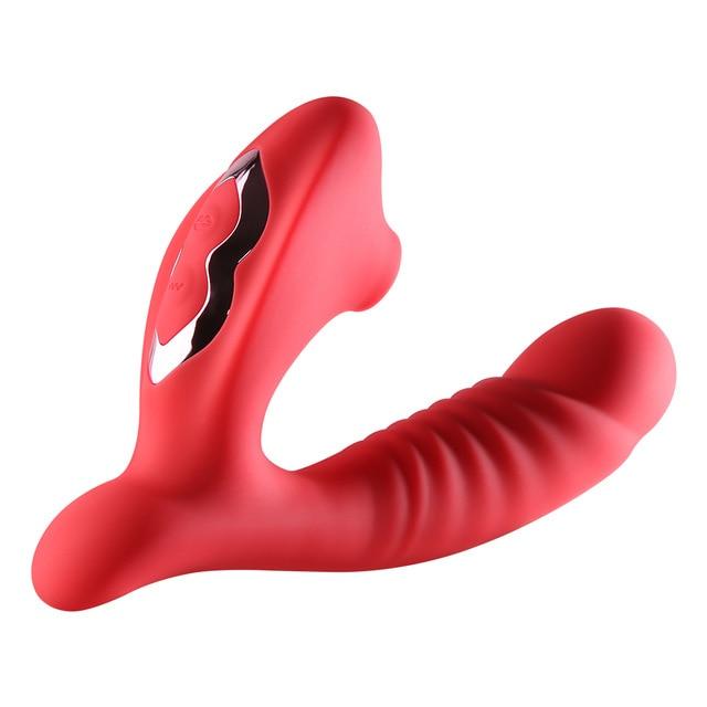 Clit Sucking vibrator Dildo - Vibratoy Shop