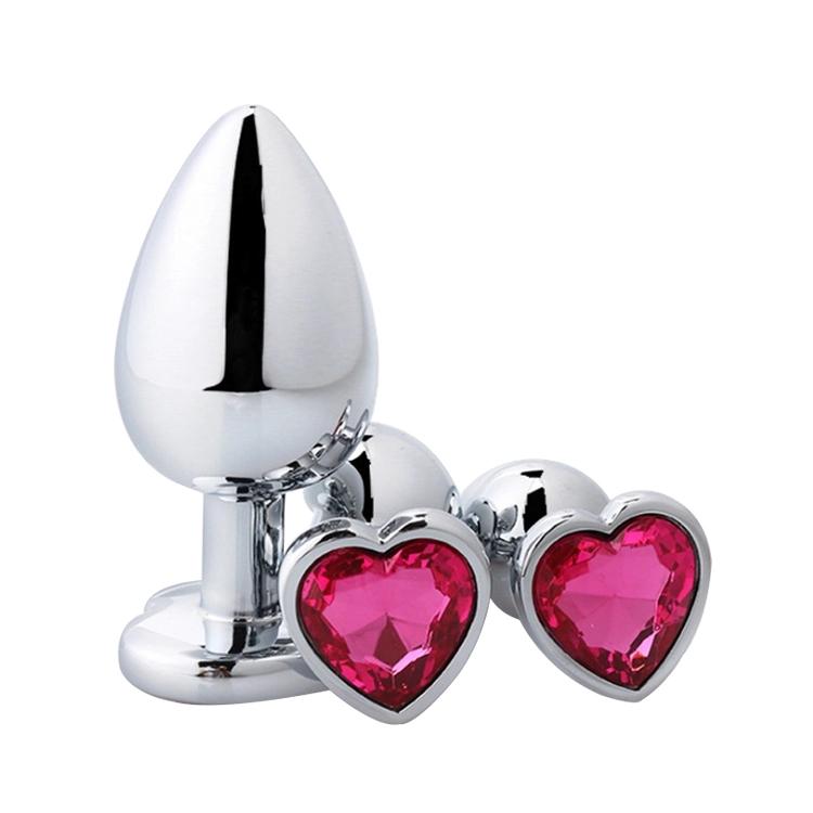 Diamond Heart-Shaped Anal Plug - Vibratoy Shop