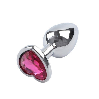 Diamond Heart-Shaped Anal Plug - Vibratoy Shop