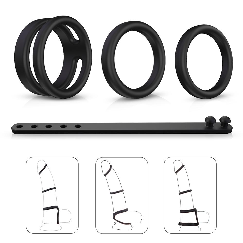 Double Layer Cock Rings - Vibratoy Shop