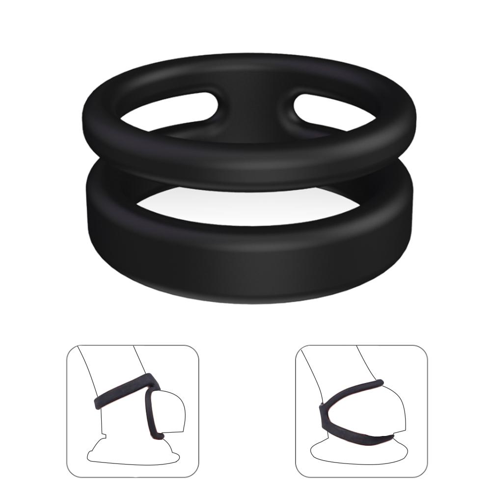 Double Layer Cock Rings - Vibratoy Shop