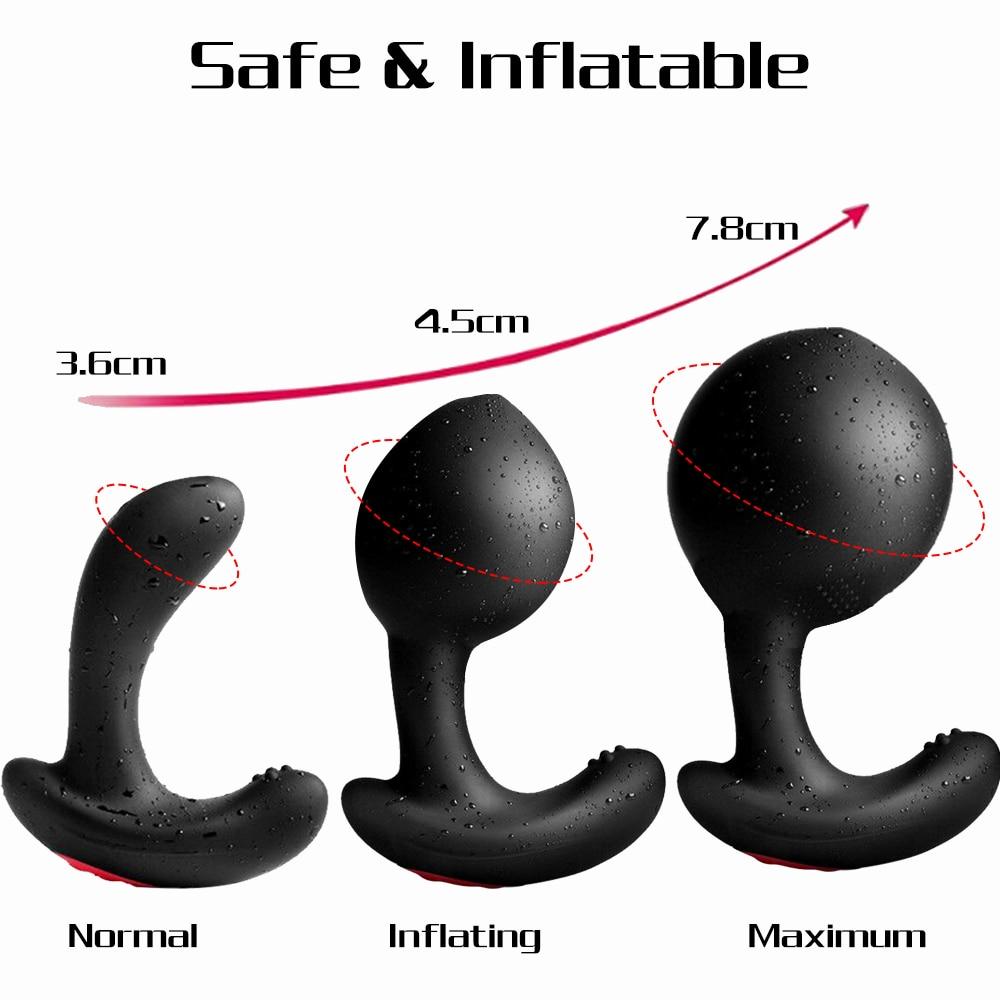 Inflatable Anal Vibrator - Vibratoy Shop