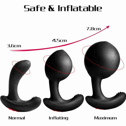 Inflatable Anal Vibrator - Vibratoy Shop