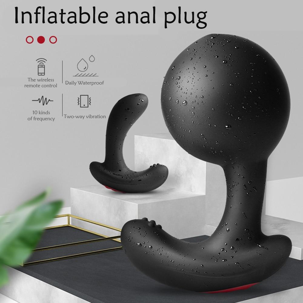 Inflatable Anal Vibrator - Vibratoy Shop