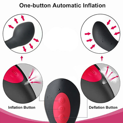 Inflatable Anal Vibrator - Vibratoy Shop