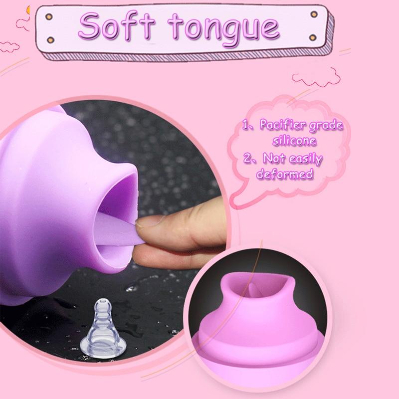 Nipple sucker with tongue - Vibratoy Shop