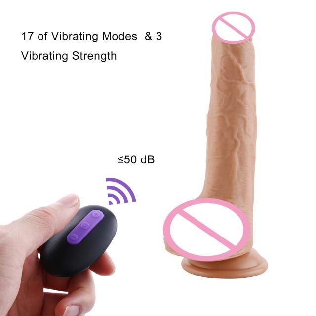 Remote Control Thrusting Dildo - Vibratoy Shop