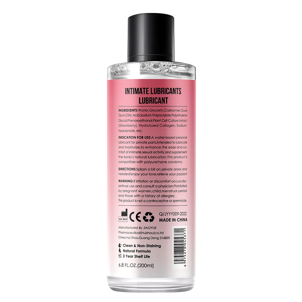 Strawberry Lubricant - Vibratoy Shop