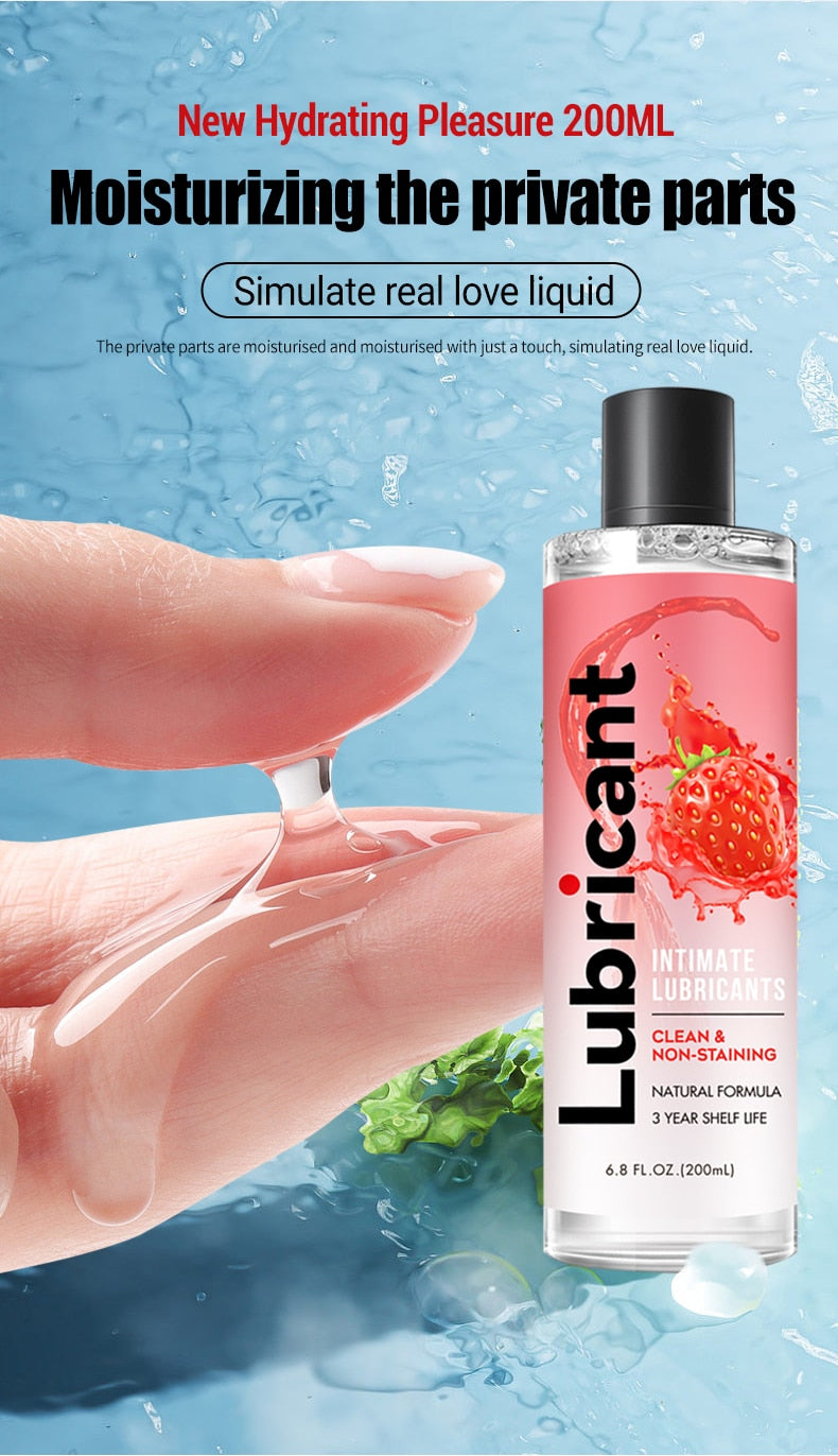 Strawberry Lubricant - Vibratoy Shop