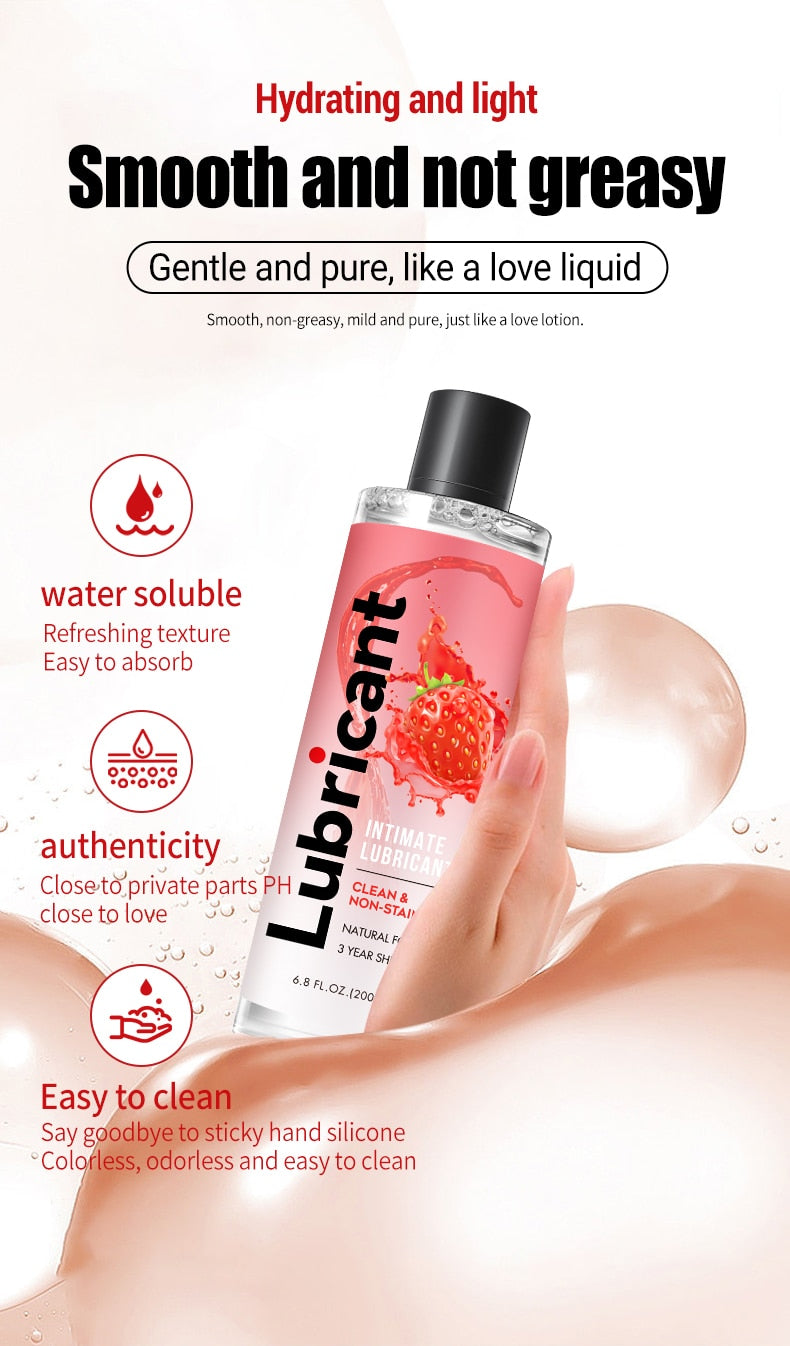 Strawberry Lubricant - Vibratoy Shop