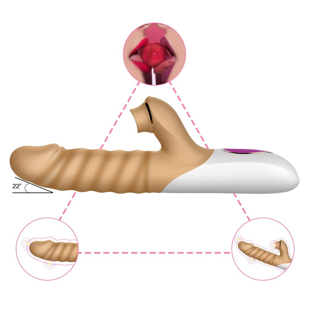 Thrusting Rabbit Vibrator - Vibratoy Shop