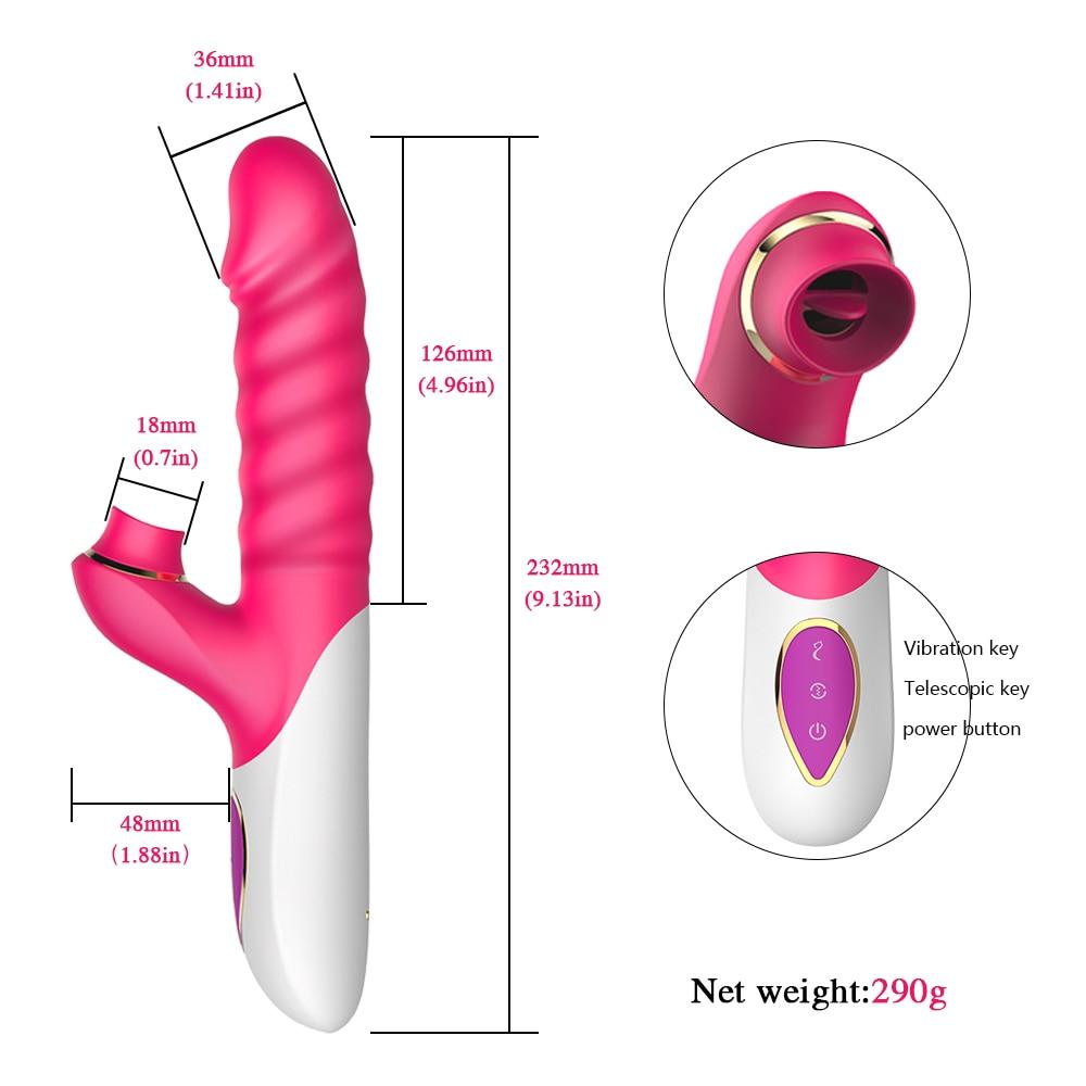 Thrusting Rabbit Vibrator - Vibratoy Shop