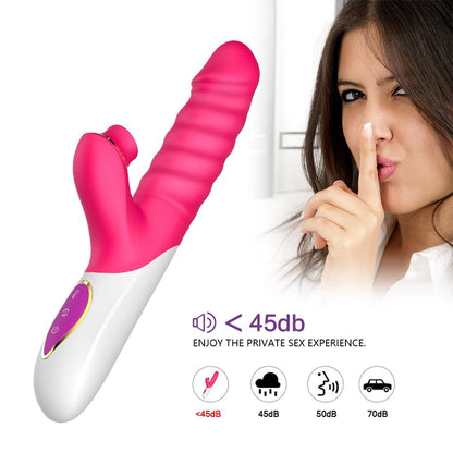 Thrusting Rabbit Vibrator - Vibratoy Shop