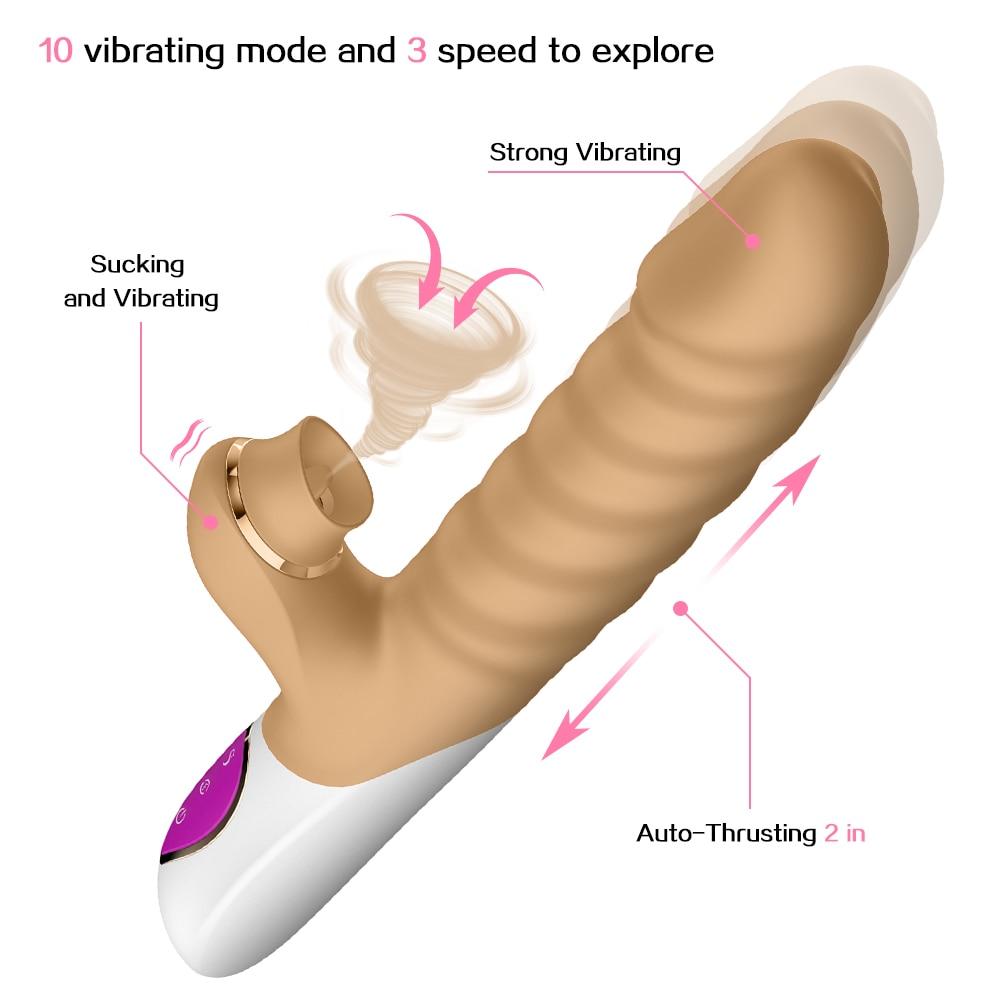 Thrusting Rabbit Vibrator - Vibratoy Shop