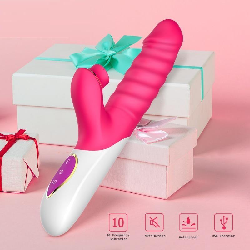 Thrusting Rabbit Vibrator - Vibratoy Shop