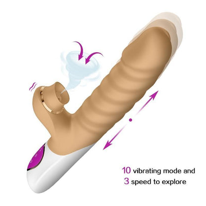 Thrusting Rabbit Vibrator - Vibratoy Shop