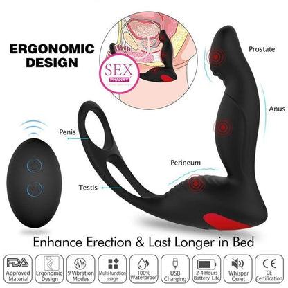 Wearable Male Anal Remote Vibrator - Vibratoy Shop