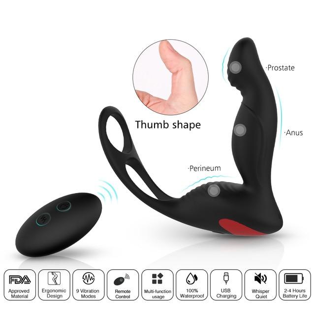 Wearable Male Anal Remote Vibrator - Vibratoy Shop