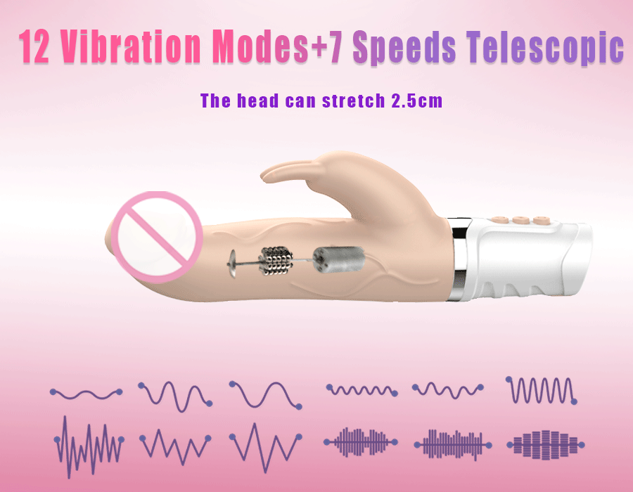 Rabbit Thrusting Vibrator